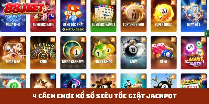 4 cách chơi xổ số siêu tốc giật jackpot