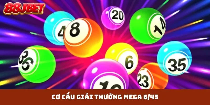Cơ cấu giải thưởng Mega 6/45
