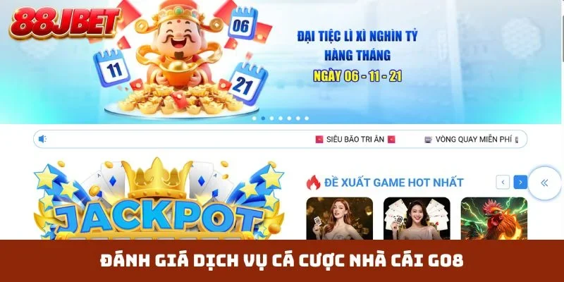 Đánh giá dịch vụ cá cược nhà cái GO8