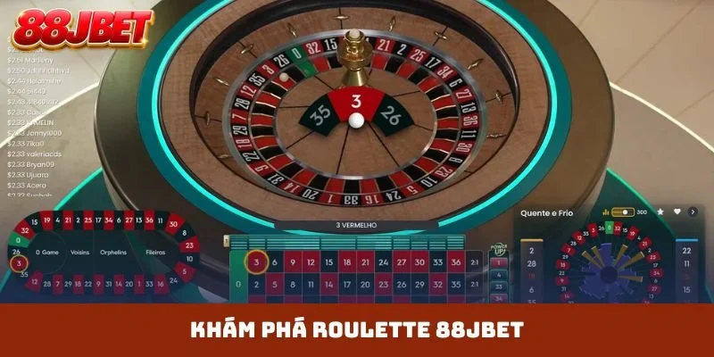 Khám phá Roulette 88JBET